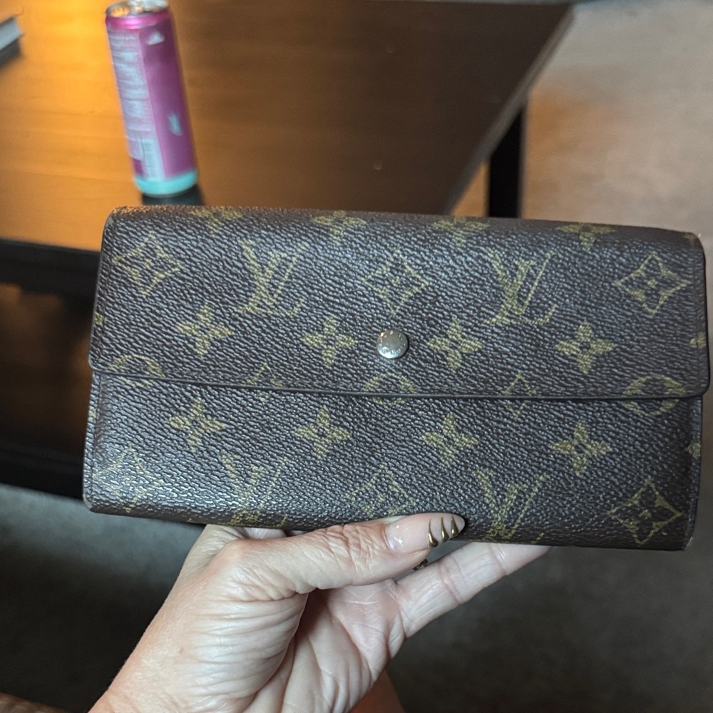 Louis Vuitton Dark Brown Monogram Wallet